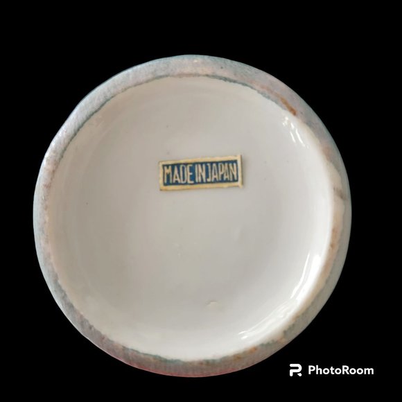 Vintage Japanese Moriage Dragonware Vase Souvenir Washington DC Original Sticker - Picture 7 of 7